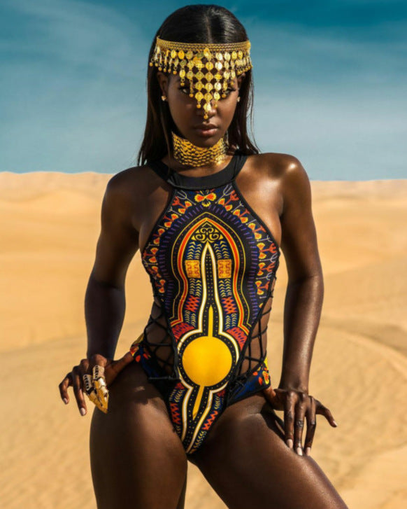 Dashiki Chic Swimwear